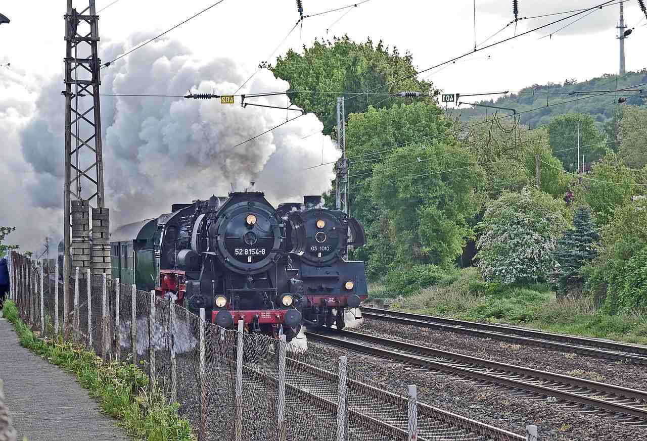 dampfspektakel 2018, locomotive à vapeur, travelling latéral